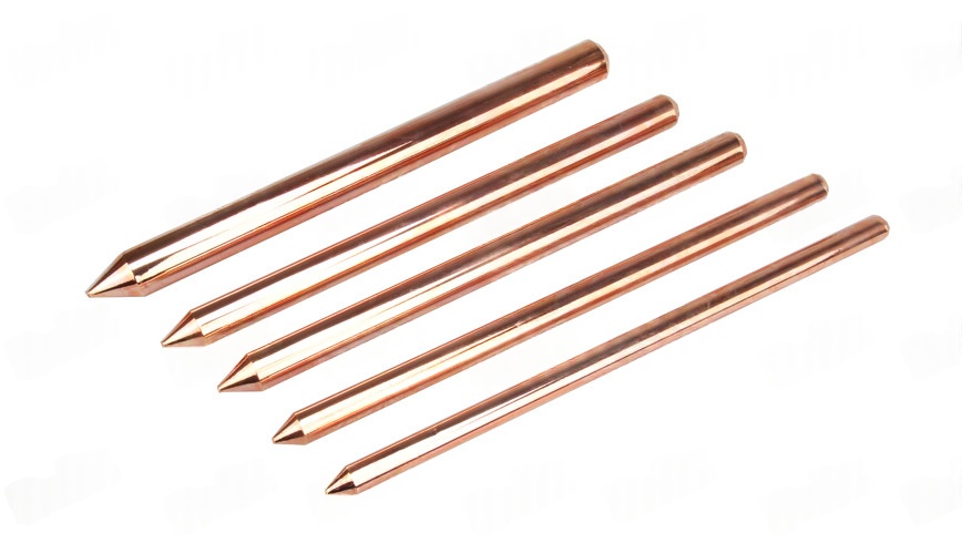 Molecular-Bonded Copper-Clad Steel Grounding Electrode